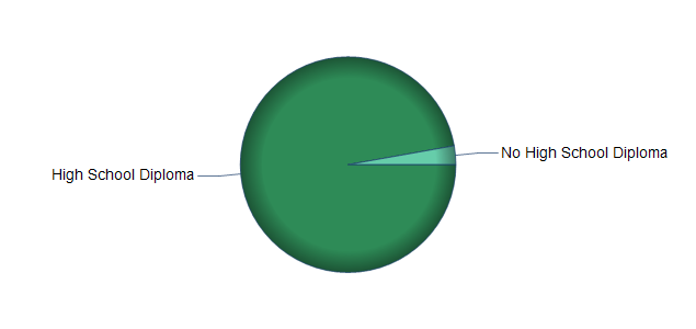 chart of education to reach occupation