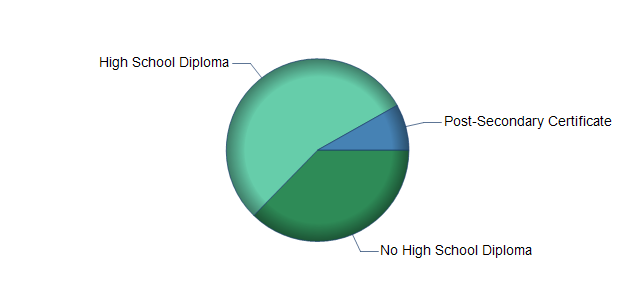 chart of education to reach occupation