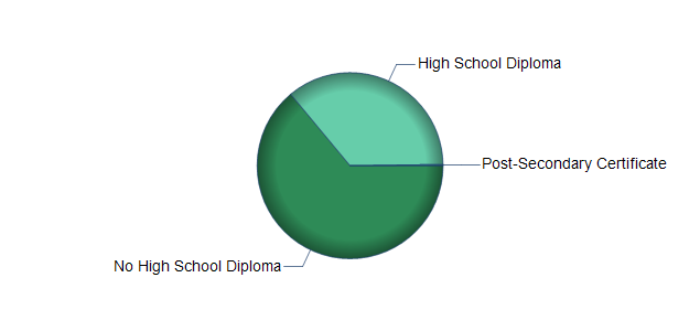 chart of education to reach occupation