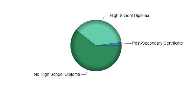 chart of education to reach occupation