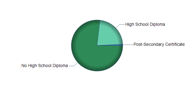 chart of education to reach occupation