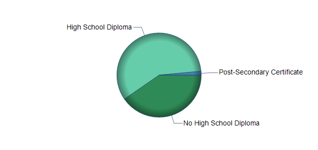 chart of education to reach occupation