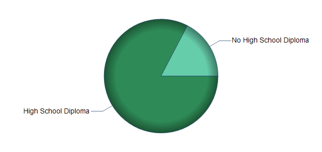 chart of education to reach occupation