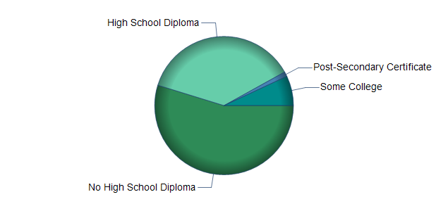 chart of education to reach occupation