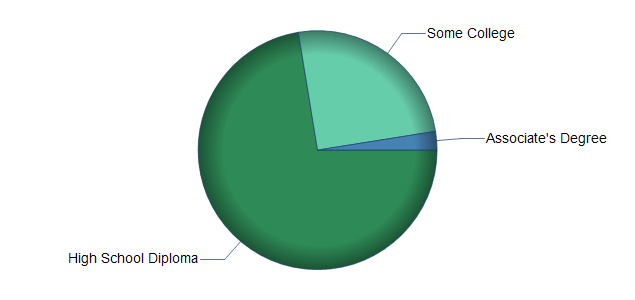 chart of education to reach occupation