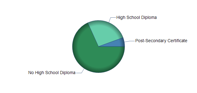 chart of education to reach occupation