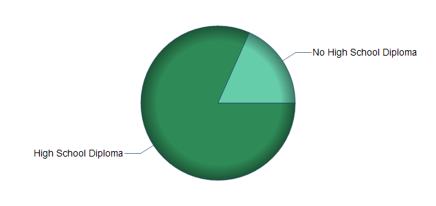 chart of education to reach occupation