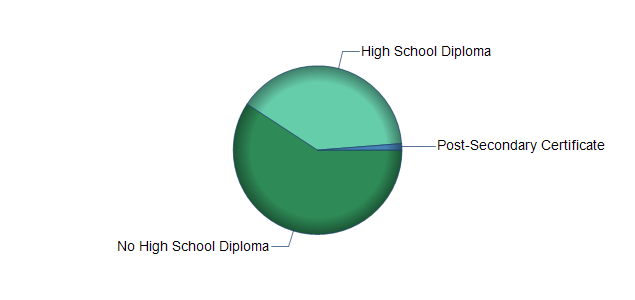 chart of education to reach occupation