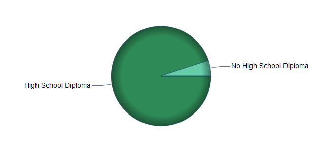 chart of education to reach occupation