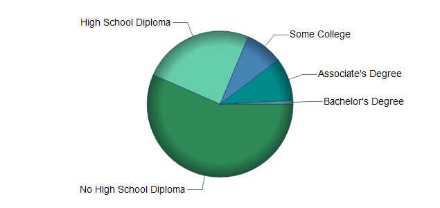 chart of education to reach occupation