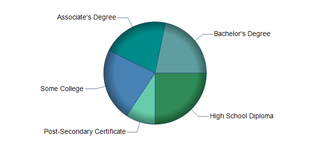 chart of education to reach occupation